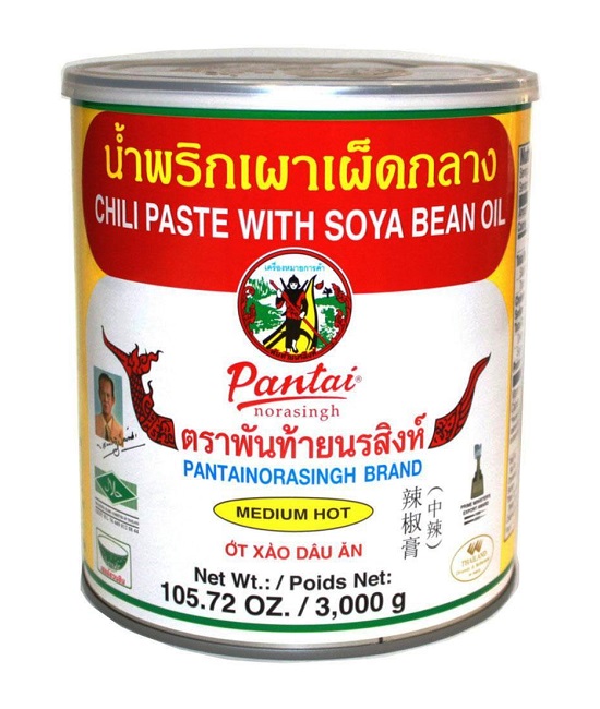 Pasta di peperoncino in olio Nam Prik Pao - Pantai Norasingh 3kg